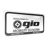 GIO Mobility Scooter Novelty Plate