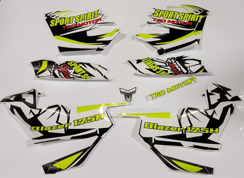 Blazer 125H Decal Kit