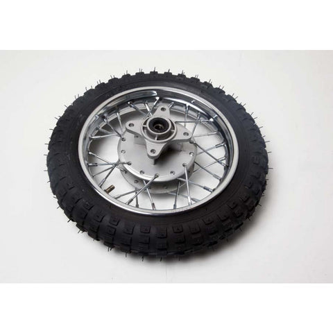 X21A Rear Chrome Wheel & Tire