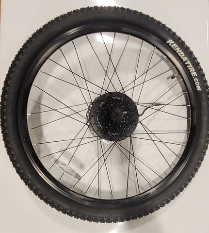 Complete Rear Wheel w/ motor (Gio Peak)